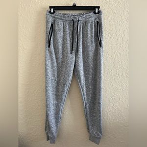 Men’s Brooklyn Cloth Sweatpants Grey Size- Large